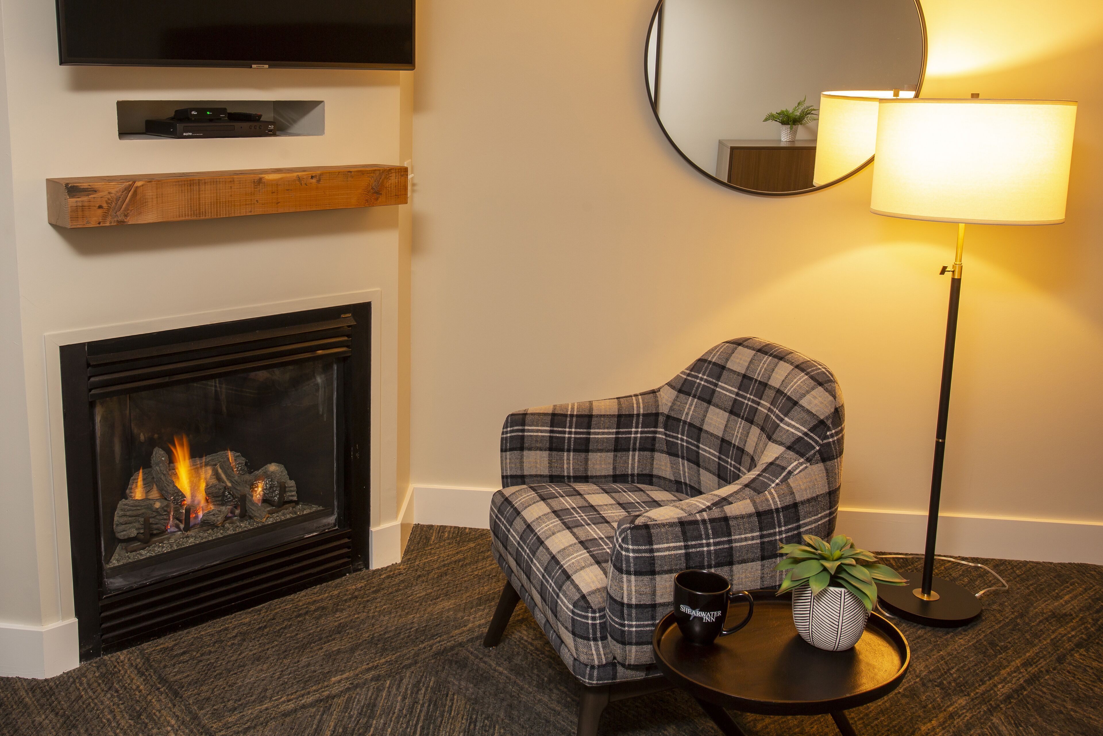 desk, blackout curtains, iron/ironing board, free wifi