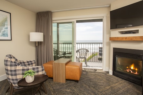 King Studio with Ocean View | View from room. Shearwater Inn