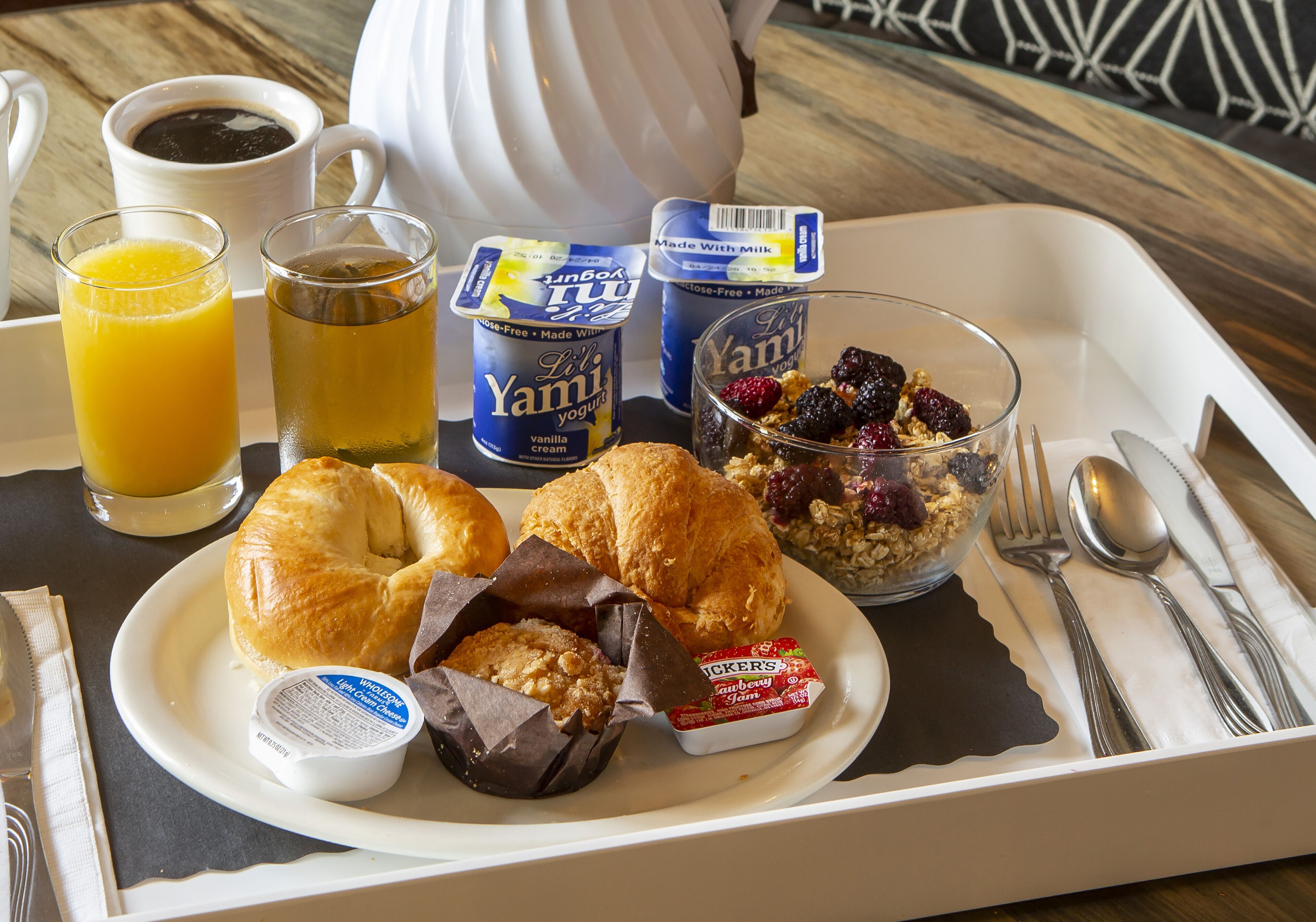 free daily continental breakfast