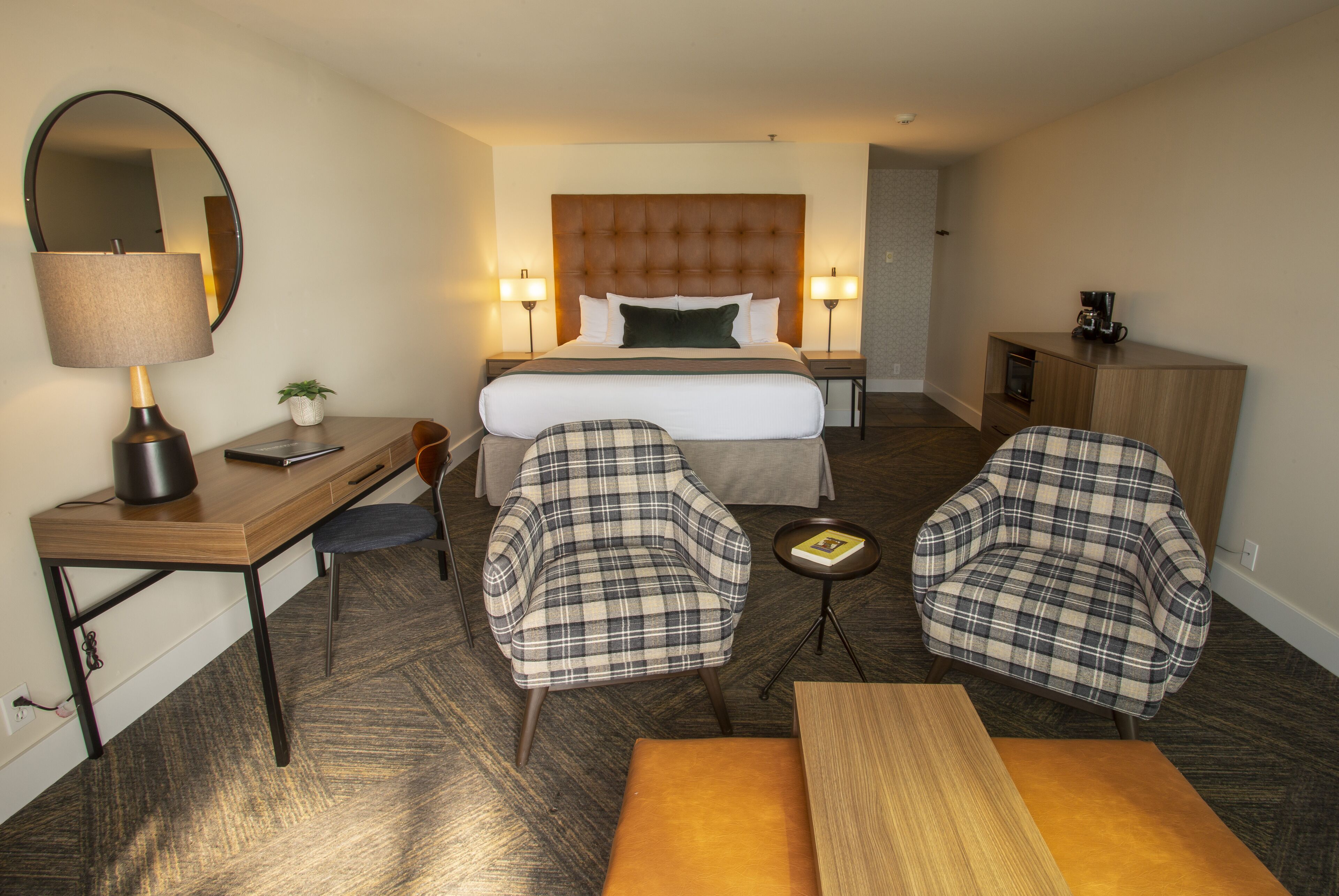 king studio with ocean view | desk, blackout curtains, iron/ironing board, free wifi