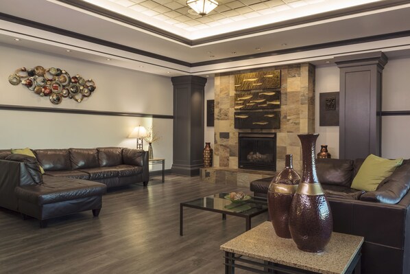 Sala de estar en el lobby