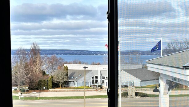 Deluxe Room, 2 Queen Beds, Non Smoking, Lake View (Second Floor) | View from room - Quality Inn Petoskey (Petoskey)