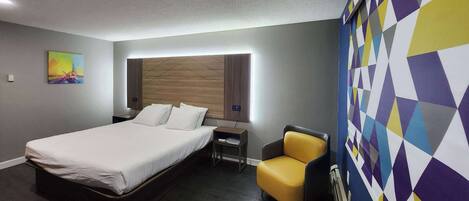 Desk, soundproofing, iron/ironing board, cots/infant beds