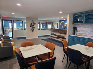 Breakfast area