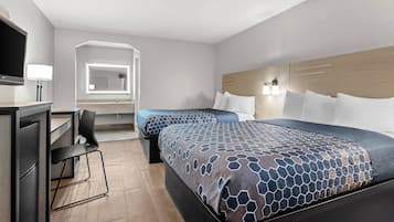 Pillowtop beds, individually decorated, individually furnished, desk