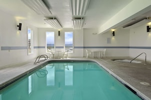 Una piscina climatizada