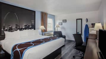 In-room safe, desk, blackout drapes, iron/ironing board
