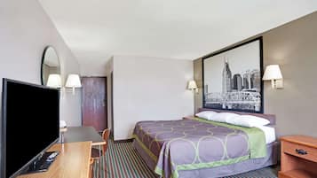 Desk, iron/ironing board, free cots/infant beds, free WiFi