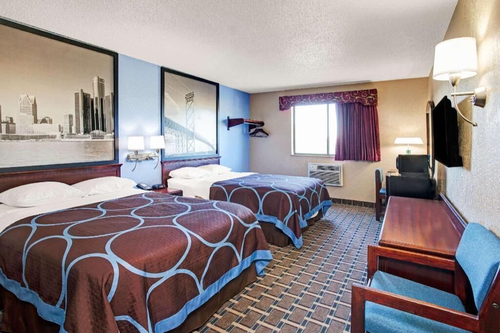 Desk, blackout drapes, rollaway beds, WiFi