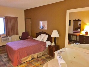 In-room safe, desk, blackout curtains, soundproofing