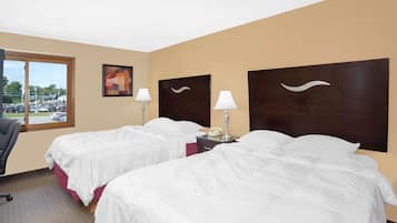 Standard Room, 2 Queen Beds | Desk, iron/ironing board, cots/infant beds, rollaway beds