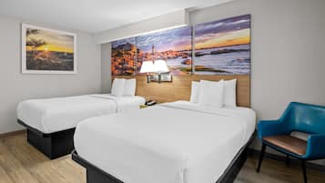 Chambre, 2 lits doubles, non-fumeur