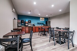 Free daily on-the-go breakfast