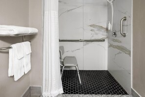 Room, 1 Katil Ratu (Queen), Accessible, Non Smoking (Mobility) | Bilik mandi mudah diakses