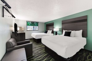 Room, 2 Queen Beds, Non Smoking | Egyptian cotton sheets, premium bedding, pillow-top beds, desk - Baymont by Wyndham Liberty MO (Liberty)