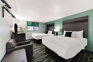 Room, 2 Queen Beds, Non Smoking | Egyptian cotton sheets, premium bedding, pillowtop beds, desk