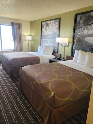 Iron/ironing board, free cribs/infant beds, free WiFi, bed sheets
