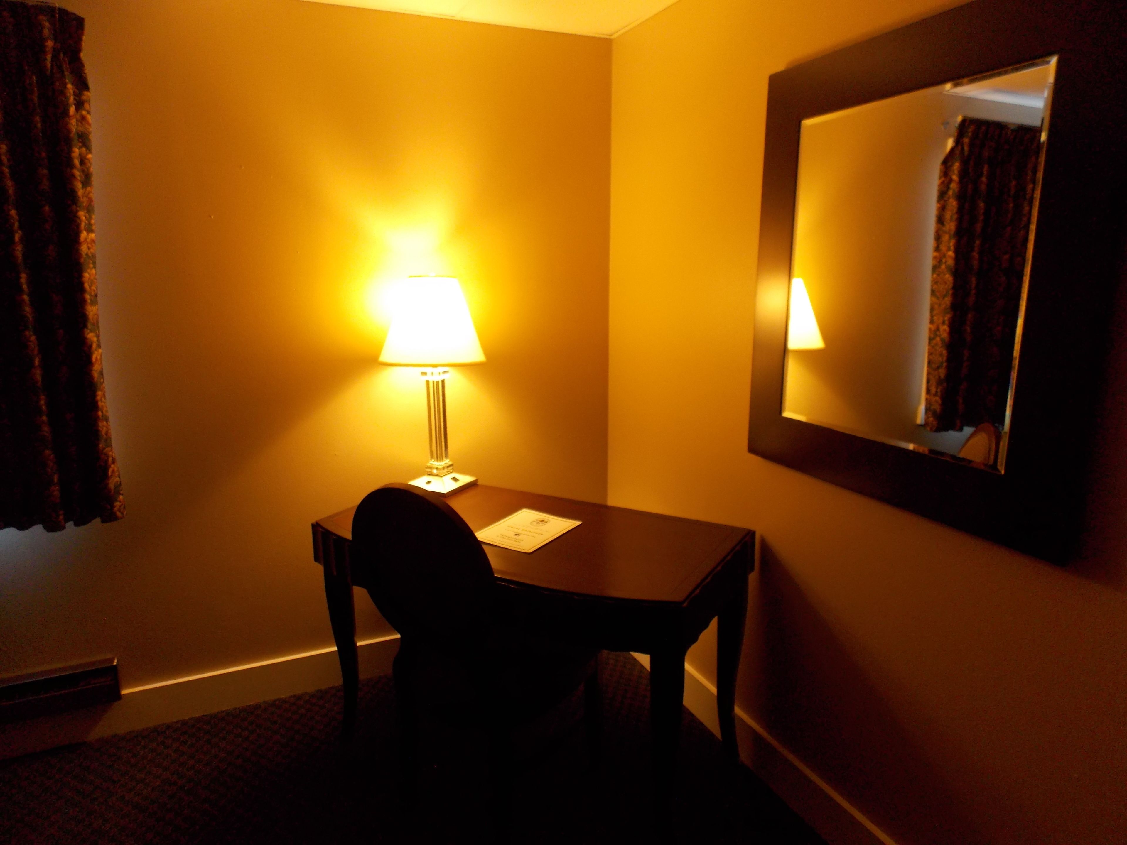 standard room, 2 queen beds | living area | tv