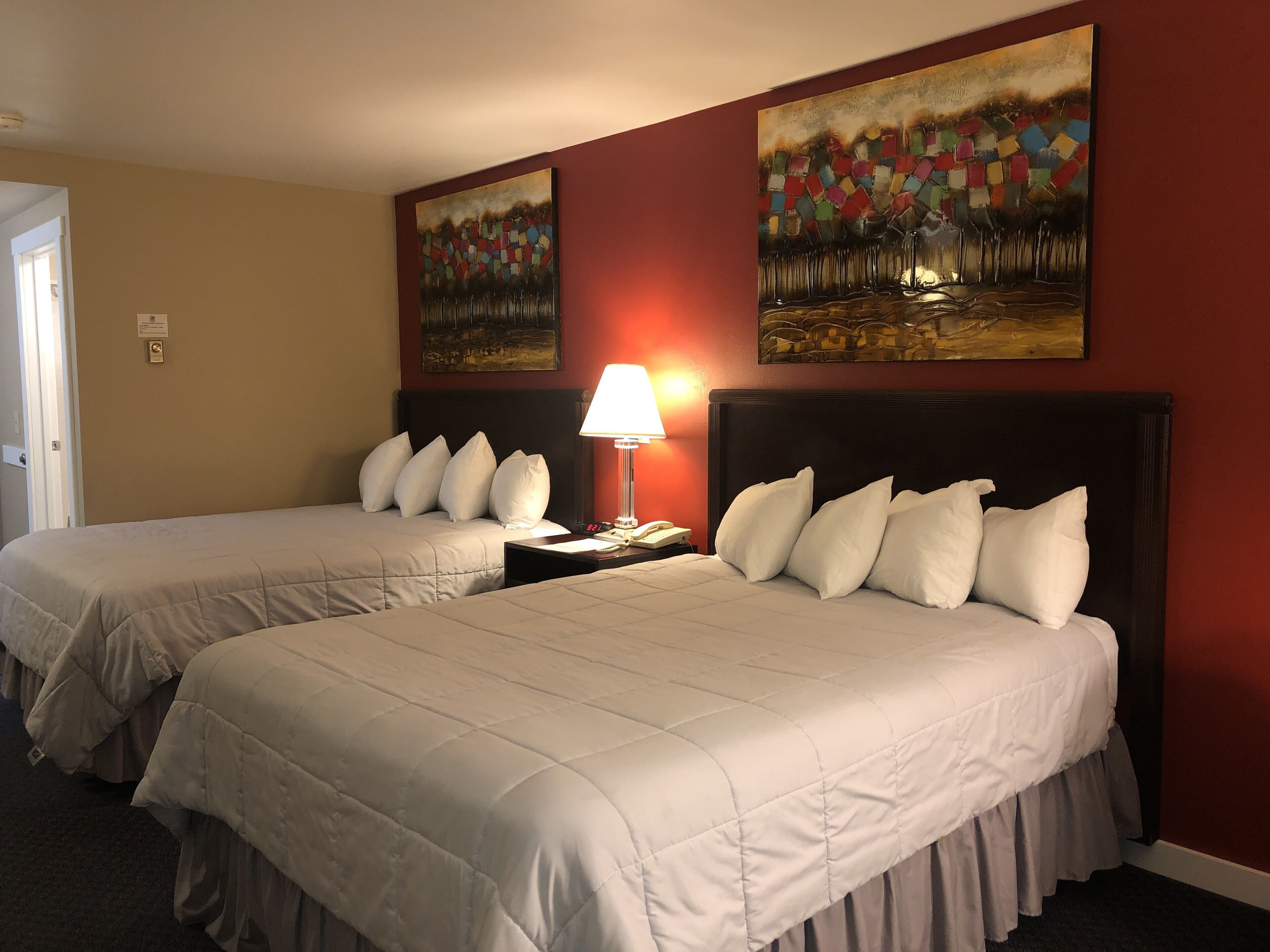 standard room, 2 queen beds | 1 bedroom, individually furnished, desk, laptop workspace