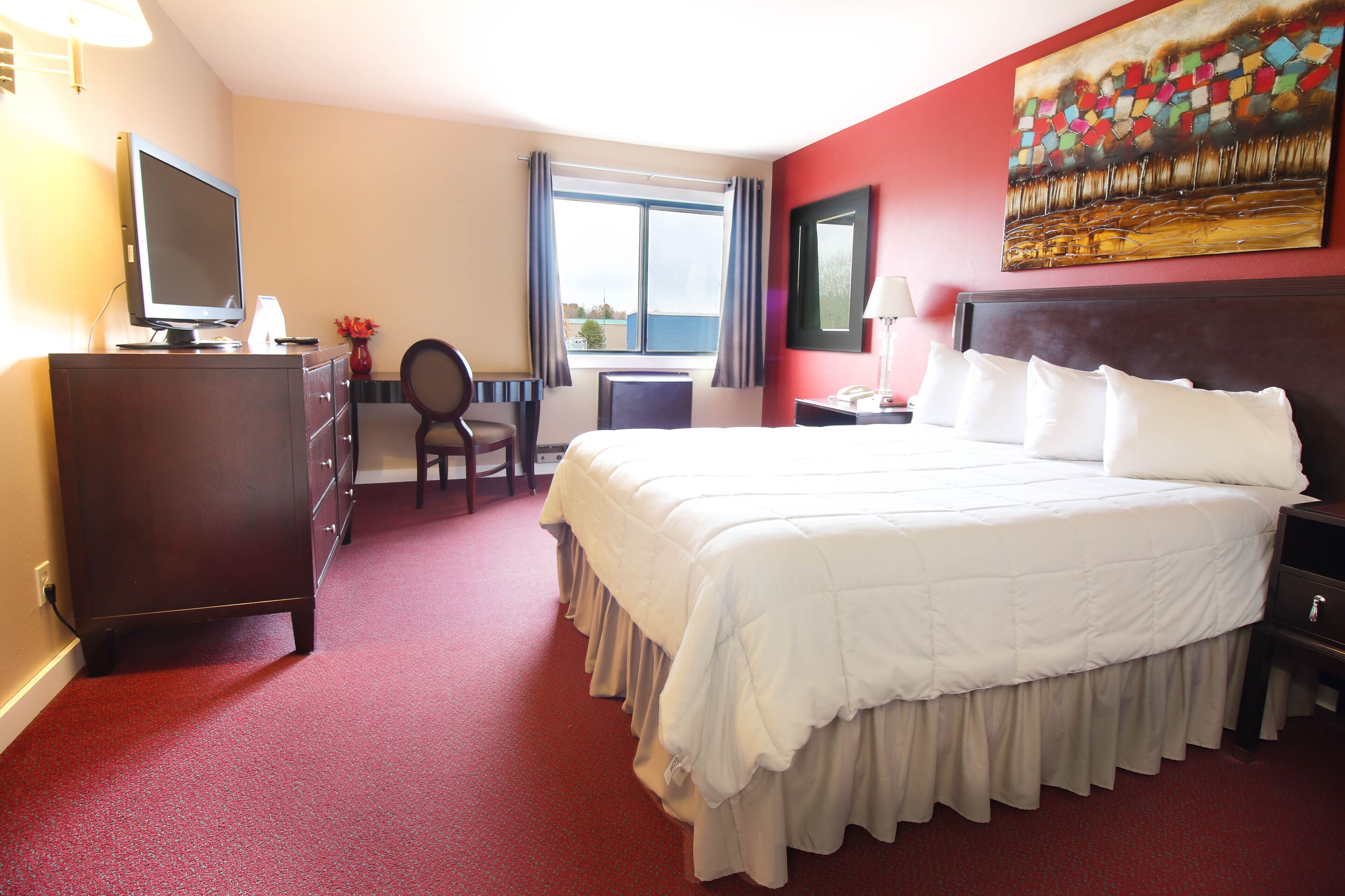 Rom – standard, 1 kingsize-seng | 20 soverom, individuelt innredet, skrivebord og skrivebord for bærbar PC