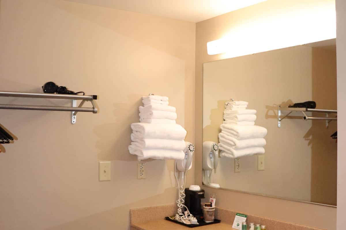 traditional suite, multiple beds | bathroom sink