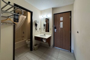 Free toiletries, hair dryer, towels, soap