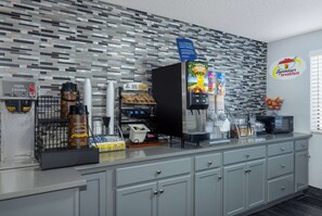 Free daily continental breakfast  - Super 8 by Wyndham Kansas City at Barry Road/Airport (Kansas City)