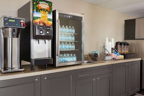 Free daily on-the-go breakfast