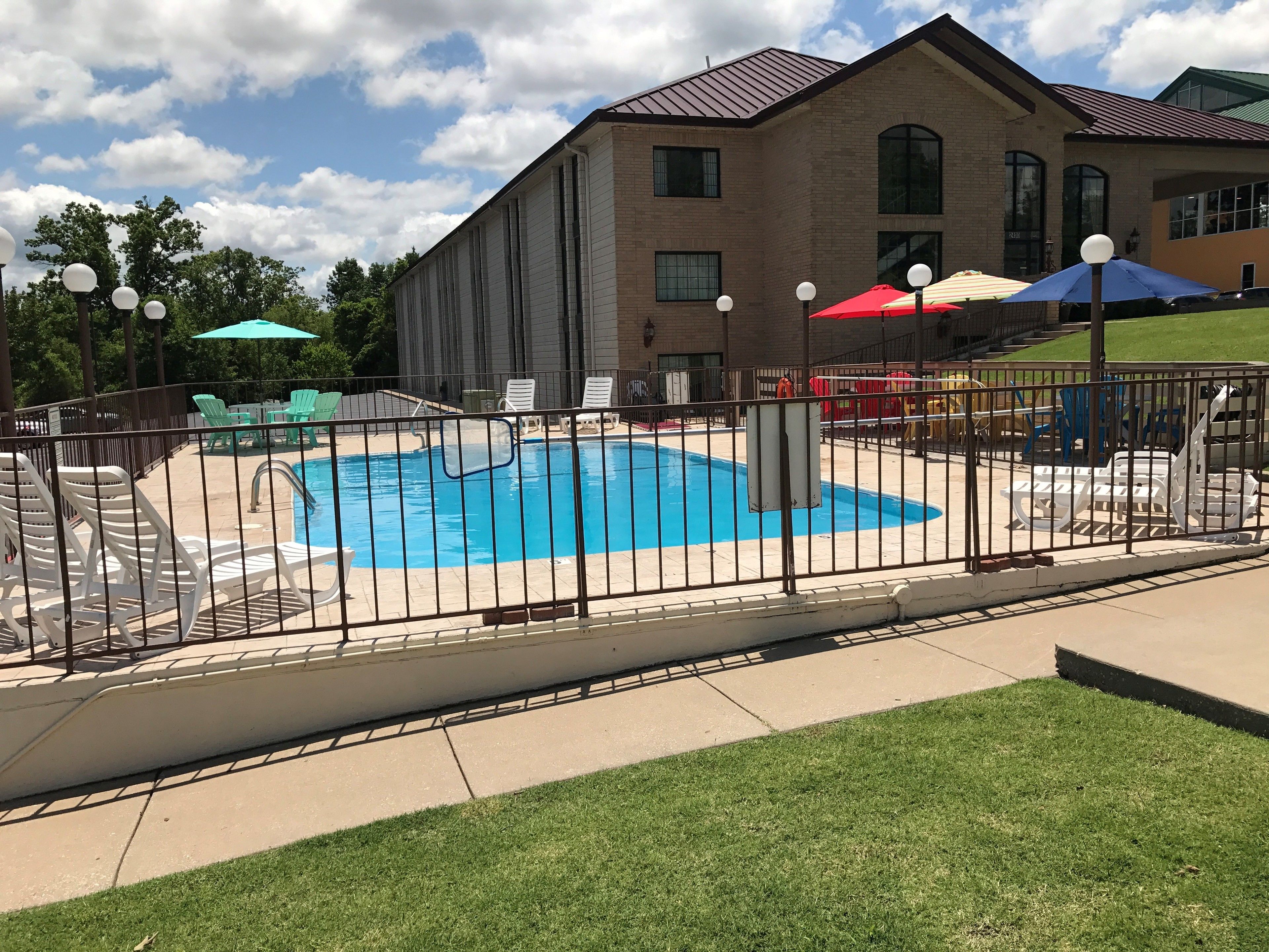 Seasonal outdoor pool