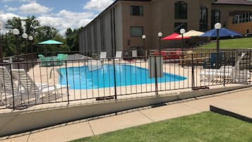 Seasonal outdoor pool