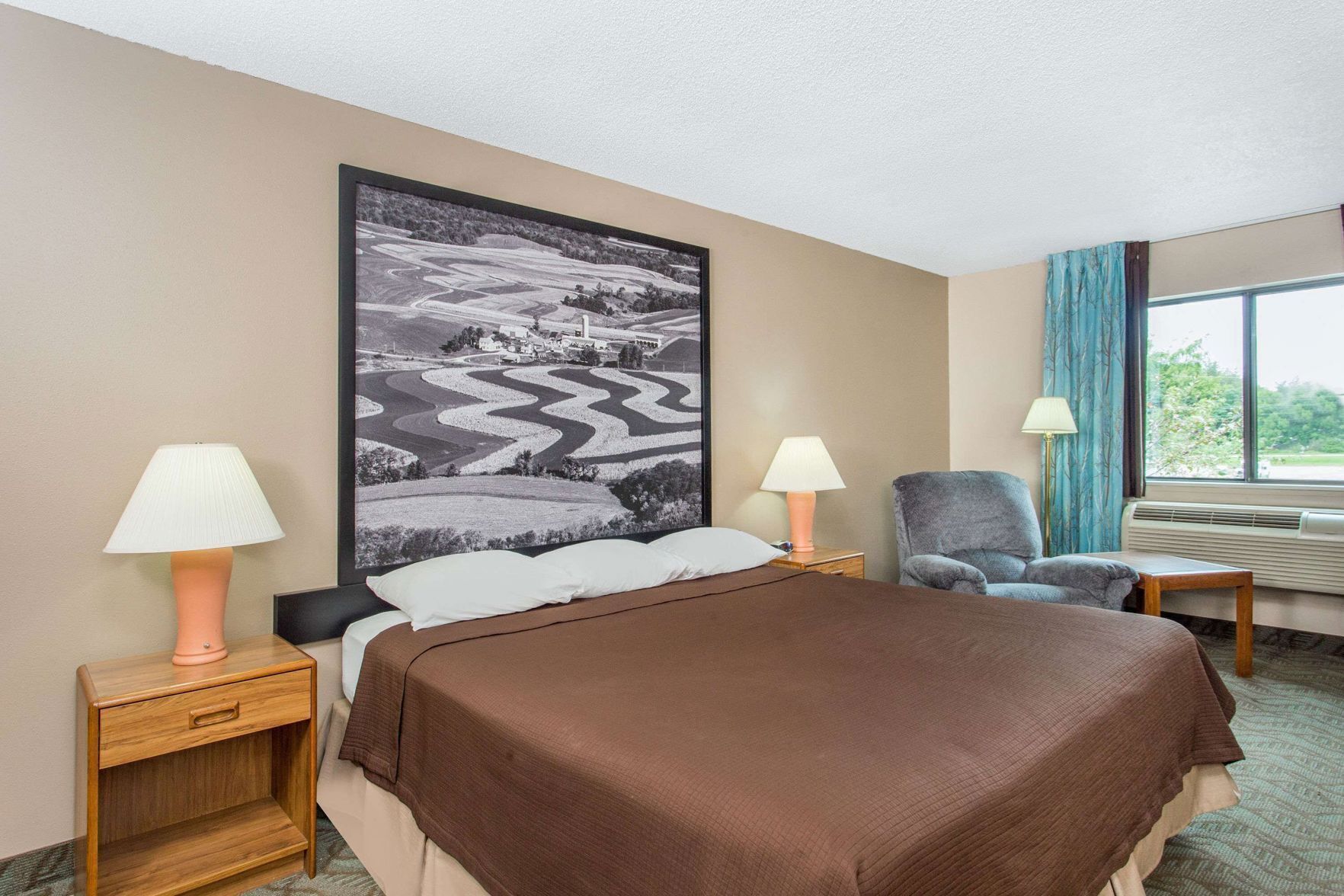 Hypo-allergenic bedding, in-room safe, individually decorated