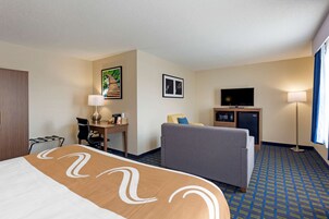 Standard Room, 1 King Bed, Non Smoking | Desk, iron/ironing board, cribs/infant beds, rollaway beds