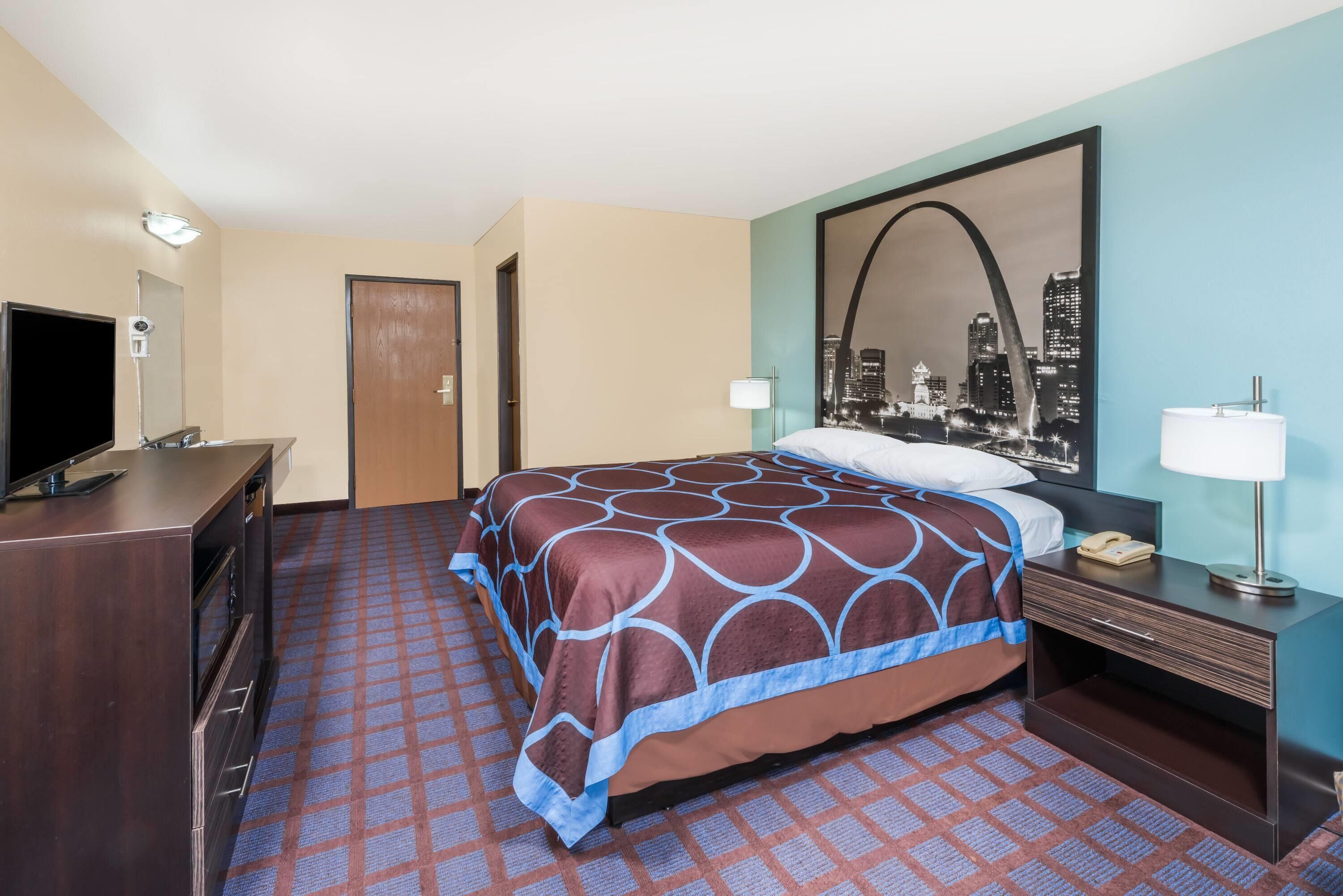 Bureau, espace de travail pour ordinateur portable, rideaux occultants