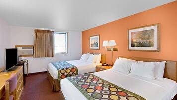 Desk, free cots/infant beds, free rollaway beds, free WiFi