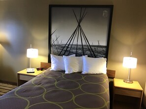 Free cots/infant beds, free WiFi, bed sheets, alarm clocks