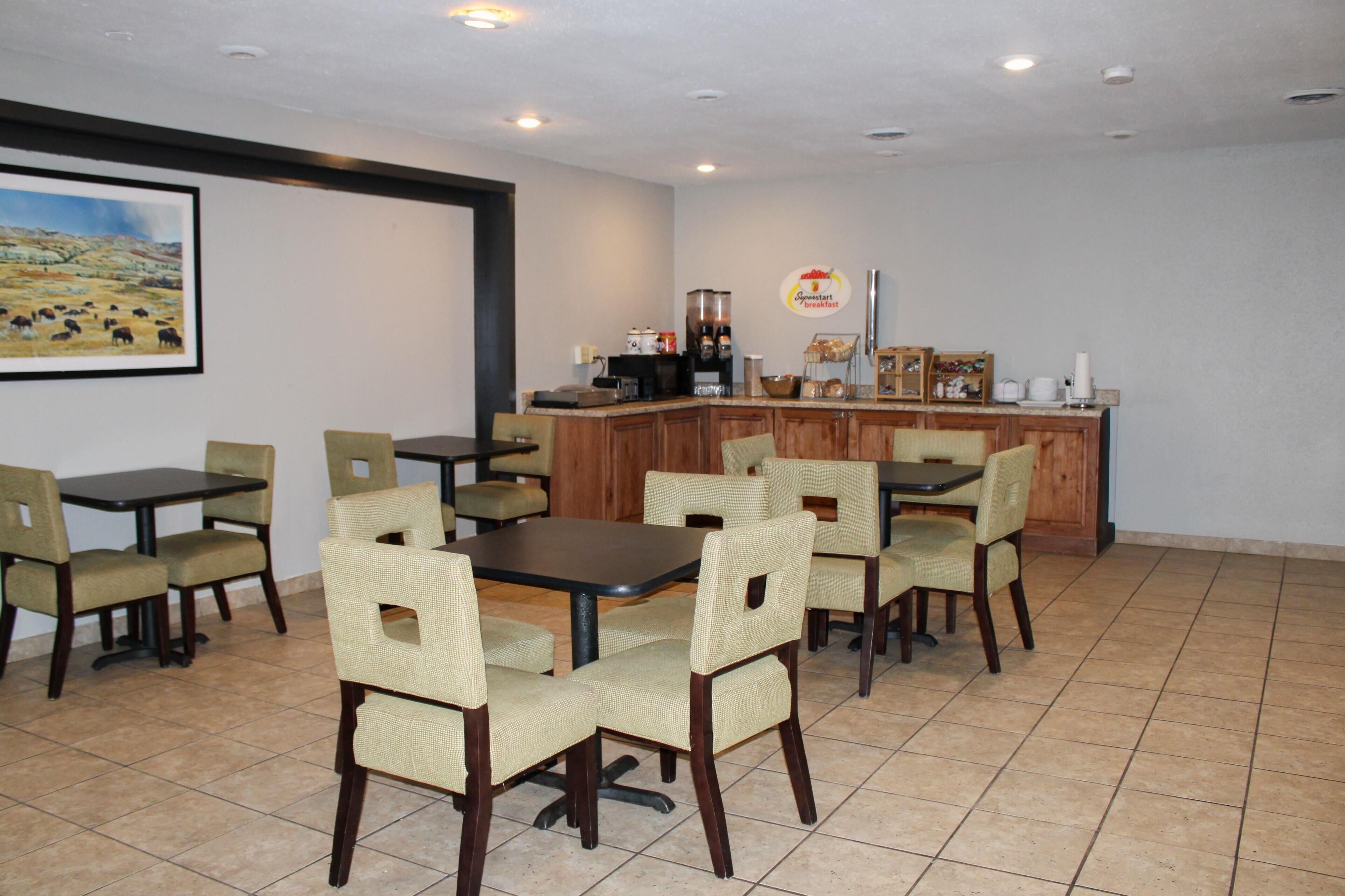 Free daily on-the-go breakfast