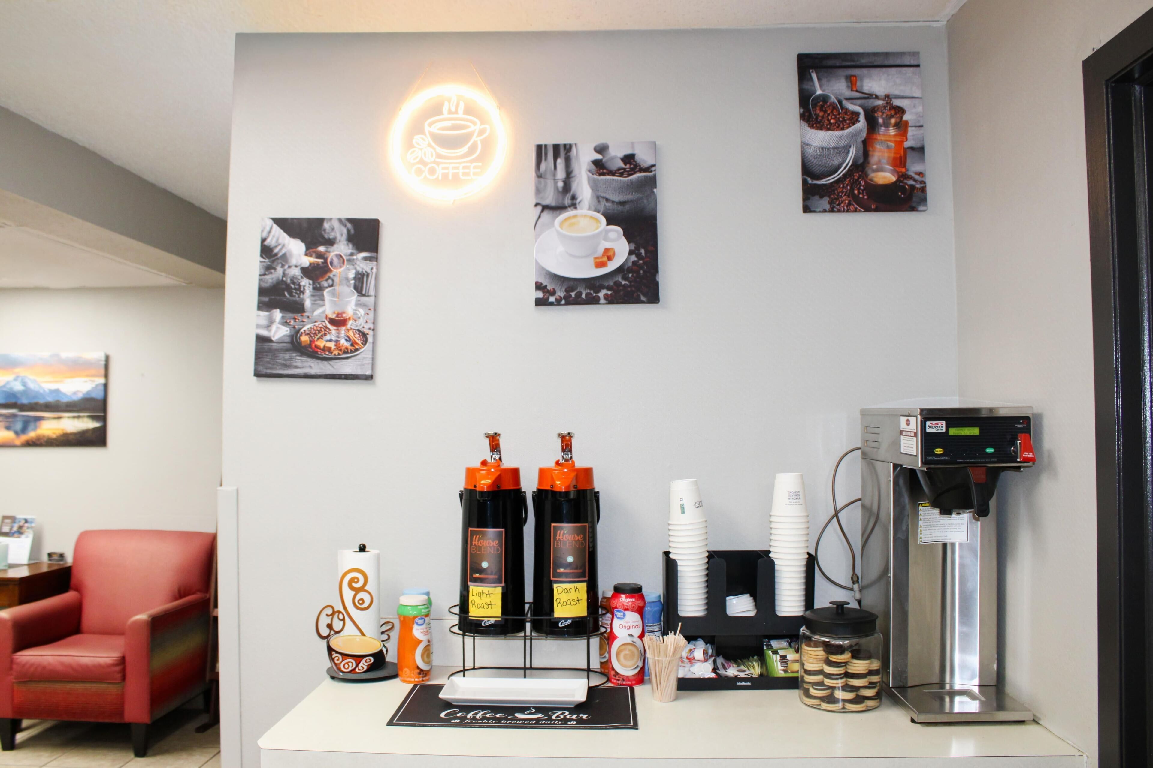 Frokost på farten er inkludert hver dag