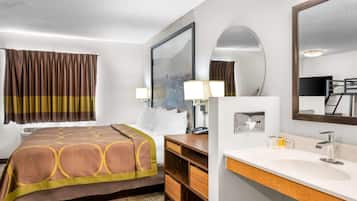 Suite, Plusieurs lits, non-fumeur (One-Bedroom) | Bureau, espace de travail pour ordinateurs portables