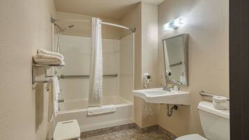 客房, 无障碍 | 浴室 | 免费洗浴用品、吹风机、毛巾、肥皂