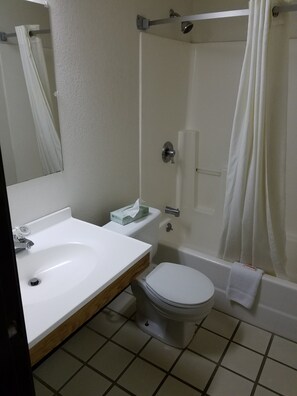 Room, 2 Double Beds, Non Smoking | Bathroom