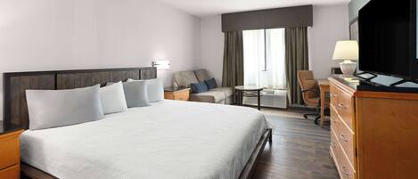 Desk, free cots/infant beds, rollaway beds, free WiFi