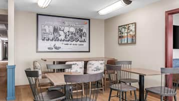 Kontinental frokost er inkludert hver dag