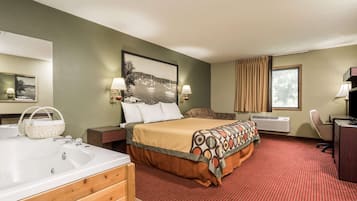 Studio Suite, 1 King Bed, Non Smoking | Desk, laptop workspace, iron/ironing board, free WiFi