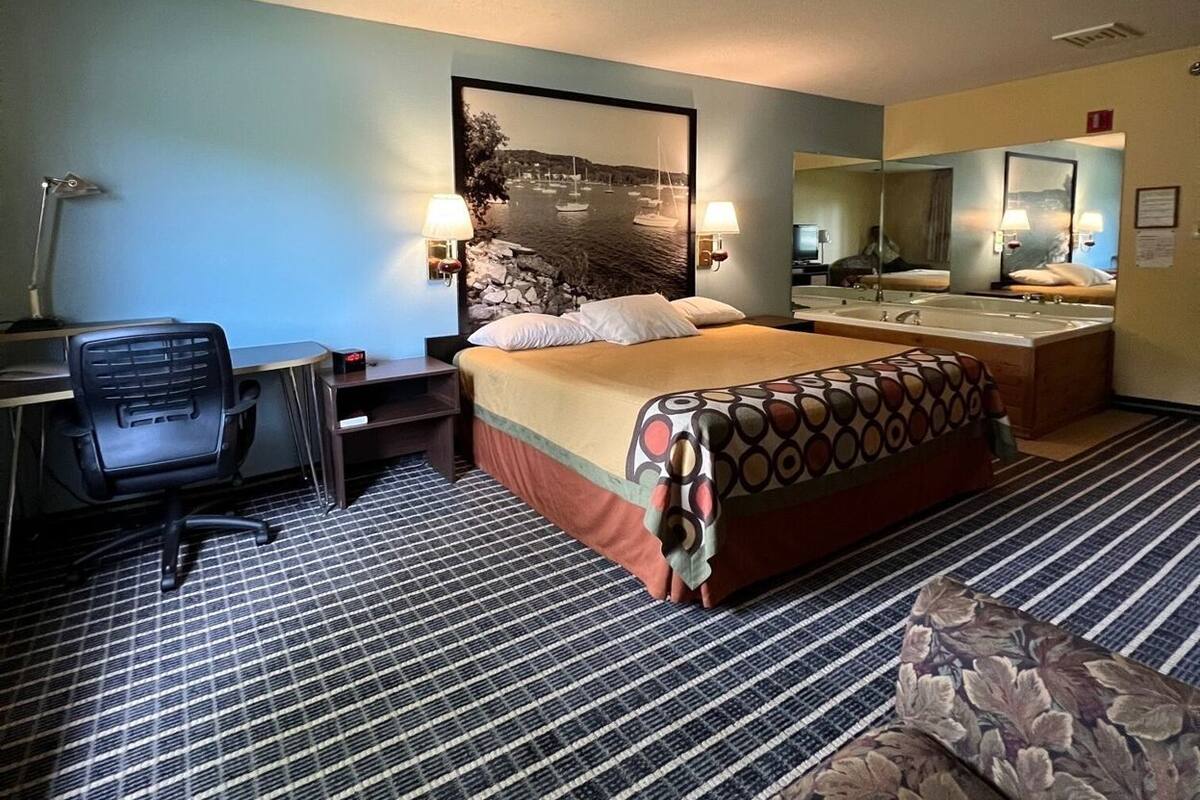 Bureau, espace de travail pour ordinateur portable