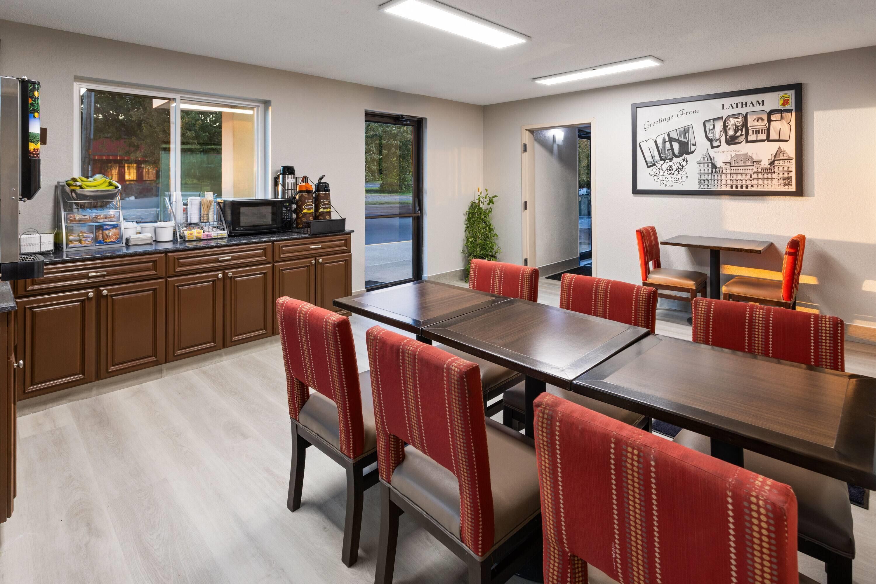 Free daily on-the-go breakfast