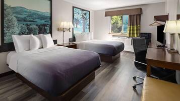 Suite, 2 Double Beds, Non Smoking | 1 bedroom, pillowtop beds, desk, laptop workspace