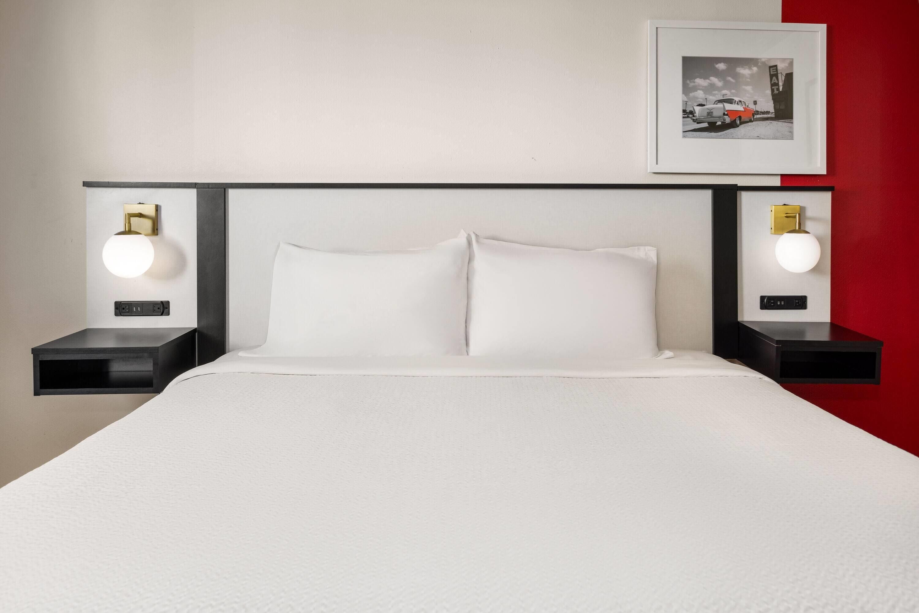 Lit avec matelas Select Comfort, bureau