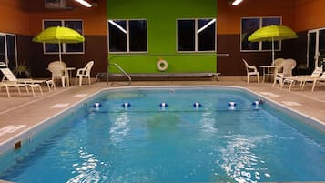 Una piscina techada
