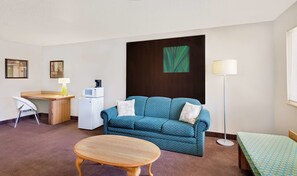 Suite estudio Deluxe, 1 cama de matrimonio grande, no fumadores | Escritorio, tabla de planchar con plancha, cunas gratuitas