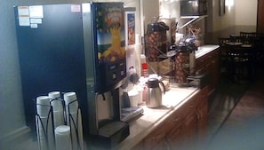 Free daily on-the-go breakfast